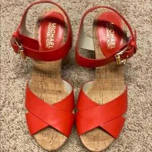 Michael kors platform heel